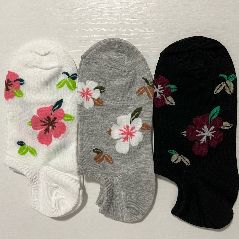 3 Pairs Ankle Socks for Women